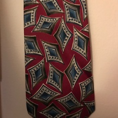 I retired from Ford in Dec. I unpacked an old  box and found a tie Bernie lent me for a meeting!