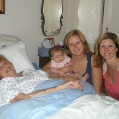 Baby Kate's visit to Grandma's