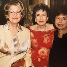 Bernice with Sue Beck and Dotty Levine