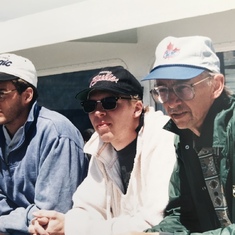 On a B.C. Ferry with Maynard & John