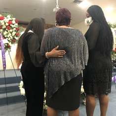 Me and family paying respect 