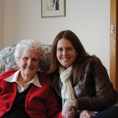 Kate Peterson and Grandma