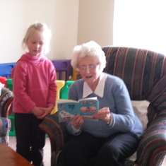 Reading time with Grandma 3