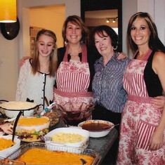 Caitlin, Lisa, Betty, and Crissi