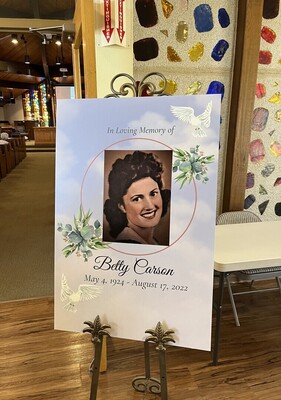 Betty Carson, (1924 - 2022) - ForeverMissed.com Online Memorials