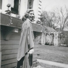 Mom's graduation from Central State Teachers College (1951)
