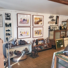 New showroom featuring Betty's available drawings