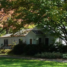 Our house on Nebo Road, R. R. 6, Muncie. 
