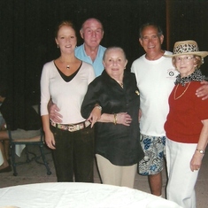 Lynn, Herb, Joyce, Herbie and Betty in Cabo