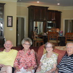 Gordon, Larry, Betty and Bill in Owensboro