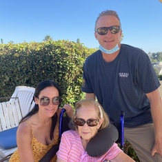 Stacie, Betty and Brian in San Diego