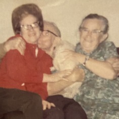 Betty, Grandpa Barnett and Grandma Kitty