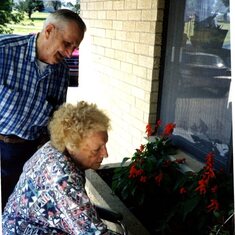 Vic and Betty at Columbus Nursing Home for short stay in Columbus WI