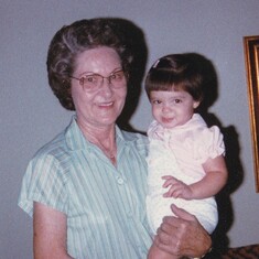 Just me (Brandi Pruitt) and my Grandma. I will never forget her.