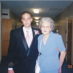 My brother (Ryan Pruitt) and our beloved Grandmother