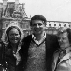 Late 1970s - Europe Betty, Bob, & Ceil