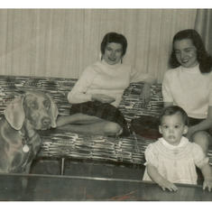 1955 with Laura Brylawski