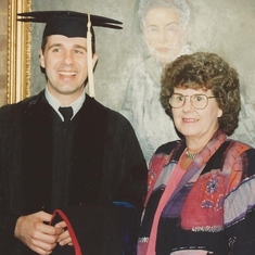 My Mom at my Graduation from the University of Pennsylvania