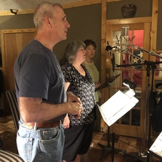 Singing for CD recording 