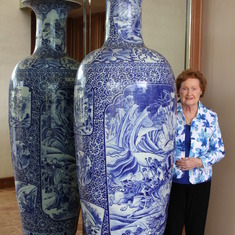Betty and her Blue Ware