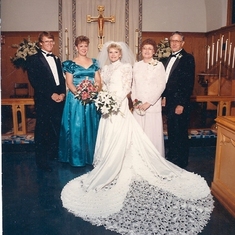Donna's Wedding 1986