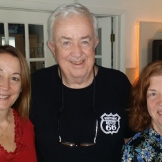 Lee with Cindy and Cathie
