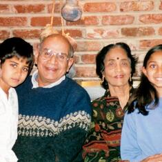 With Anish and Nitika in Redwood City, circa 1999