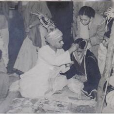 Wedding in Jhansi 1959