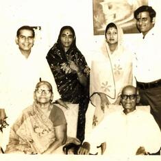 with Parents shortly after Sanjay & Manju Johri wedding. 