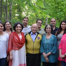 Family get together in Longmeadow, MA