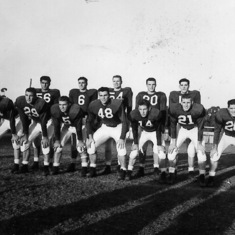 1951 Defense #21 2nd from right