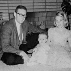 Al Kirkland, Kelly, and Colleen-12-1961