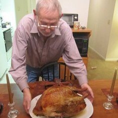Dad's perfect Turkey - Thanksgiving 2010