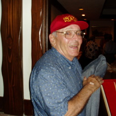 The engaging Coach at '66 Stags Reunion in 2006