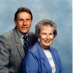 Bill and Anne Couch - photo for Church Directory, Valley Community Presbyterian Church - about 1990 or 1991.