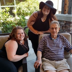 Tiffany, Jennifer & their Grandpa Bill