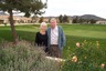 Here is Colette and Bill Gwinn outside their home in Sun Lakes, 2006