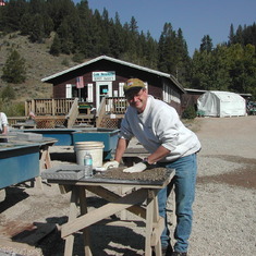 "Mining" for sapphires in Montana