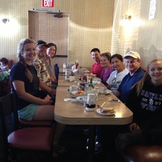 Bill enjoyed getting part of the Kodads together in San Diego for breakfast