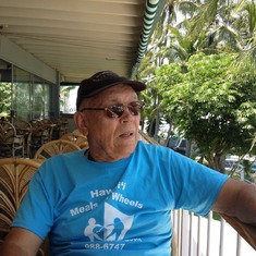 At the Yacht Club in Honolulu where everyone knew his name.