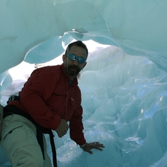 Glacier Ice Cave New Zealand