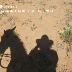 Pena Trail Ride Self Portrait