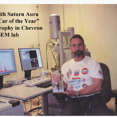 SEM lab with Saturn Trophy