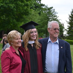 Charlotte's College Graduation. May 14, 2012