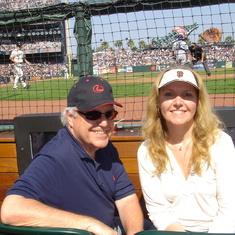 With Niki at Giants