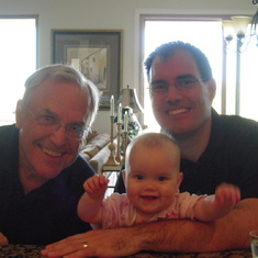 Bill, Adria & Daniel - visiting Uncle Bill & Aunt Chaz in February 2009