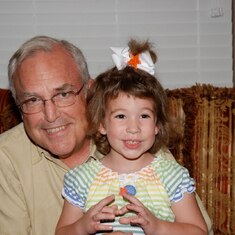Uncle Bill with Corinne