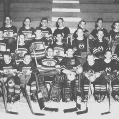 Kamloops Bantum League Champions 1952-53 (Bill is the front row, far right)