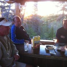 George, Bill and Greg after golf in Two Harbors