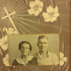 I found this Photo of your Parents - Grand Pa Liss & Grand Ma Sissy with some of your sister Maggie's belongings.
